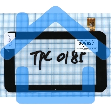 Сенсорное стекло (тачскрин) TPC0185 ver2.0, черное