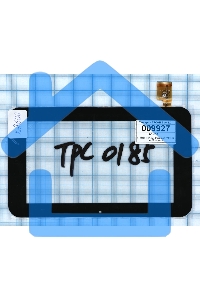 Сенсорное стекло (тачскрин) TPC0185 ver2.0, черное