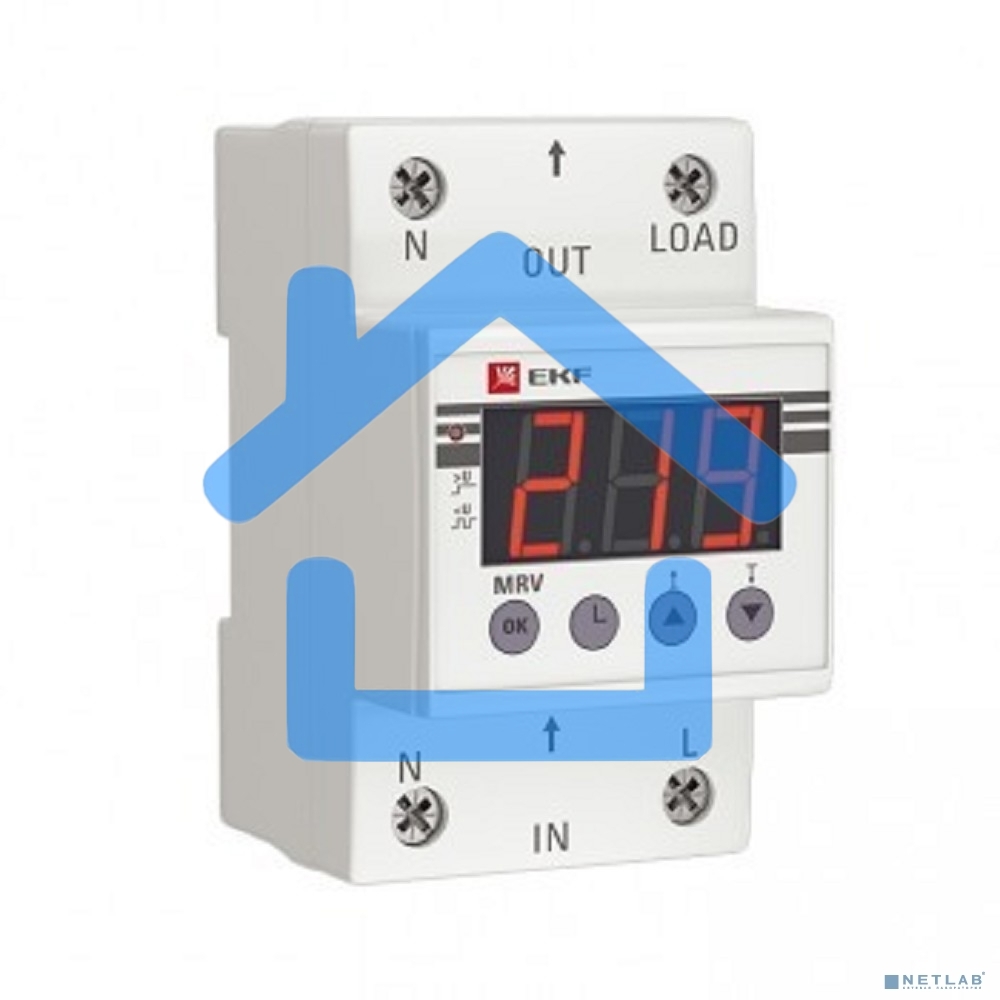 Реле напряжения с дисплеем PROxima EKF MRV-32A