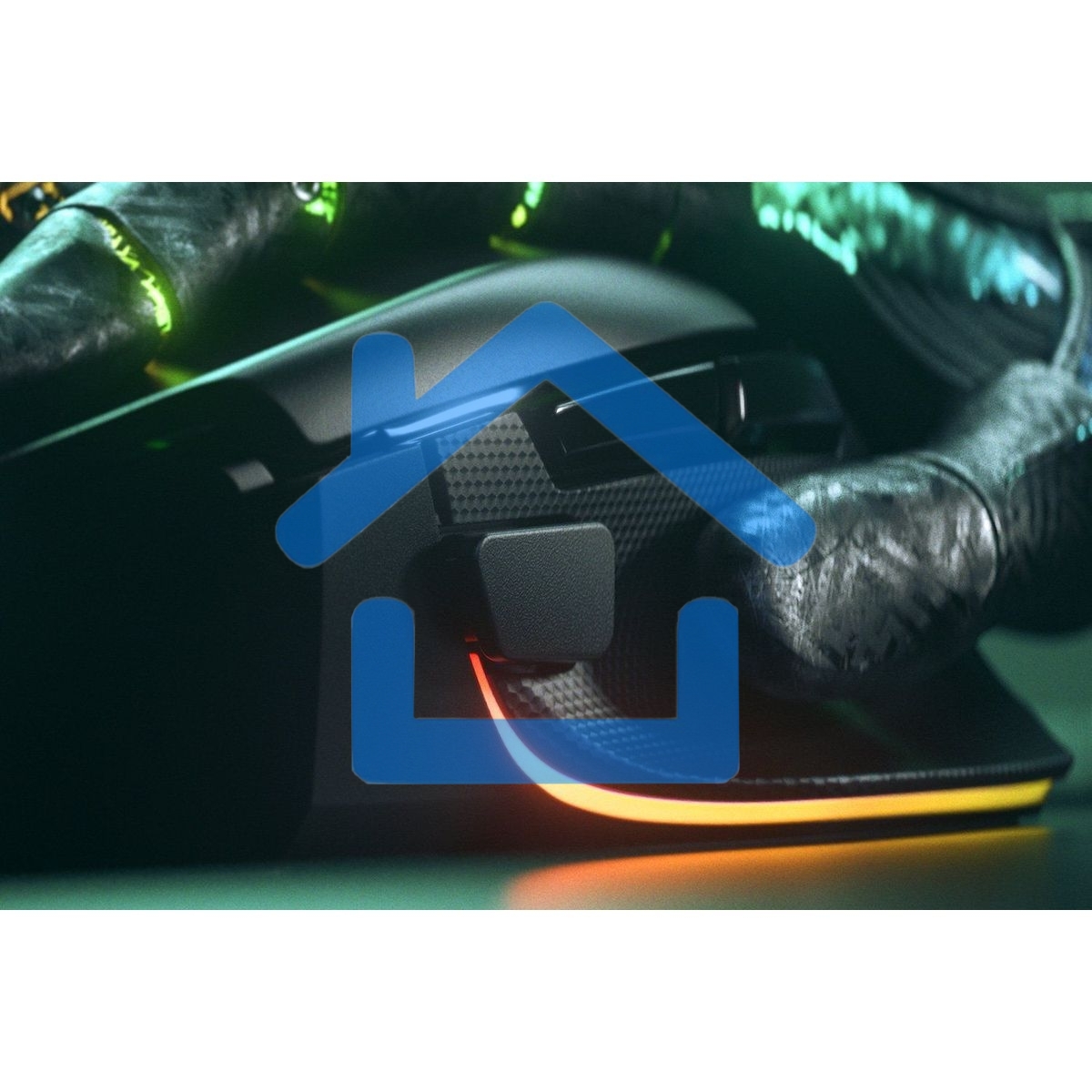 Мышь проводная Razer Basilisk V3 35K черный, 35000 dpi, USB, кнопки - 11