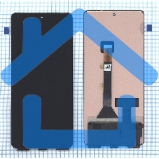 Дисплей для Infinix Note 30 Pro (X678B) в сборе с тачскрином черный orig