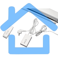 Экран 250x250см Motoscreen 1:1 настенно-потолочный рулонный (моторизованный) 139' фибергласс