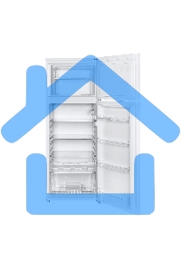 Холодильник Maunfeld MFF143W белый двухкамерный 170/41л морозилка снизу