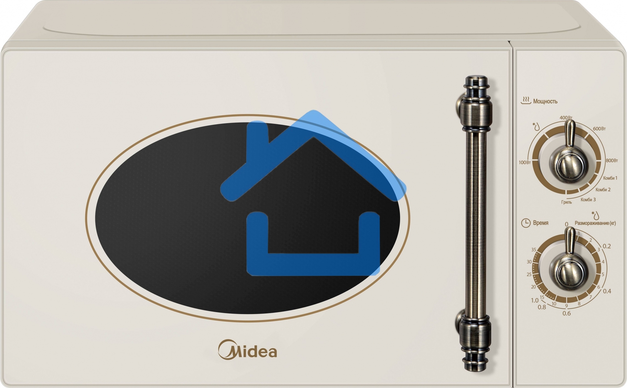 Микроволновая Печь Midea MG820CJ9-I2 20л. 800Вт слоновая кость