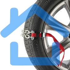 Цепи (браслеты) противоскольжения Rexant для кроссоверов (колеса 205-225 мм), к-т 6 шт.