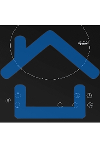 Индукционная варочная панель Maunfeld EVI.292-BK черный