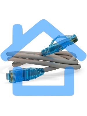 Патч-корд U/UTP кат.6 LSZH 2м PC-LPM-UTP-RJ45-RJ45-C6-2M-LSZH-GY сер. Hyperline 42265