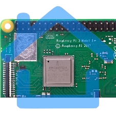 Компьютер Мини Raspberry Pi 3 Model B+ (RA433, E14 Version) Retail, 1GB RAM, Cortex-A53 (ARMv8) 64-bit SoC @ 1.4GHz Broadcom BCM2837B0 CPU, WiFi, Bluetooth, 40-pin extended GPIO, 4x USB 2.0, HDMI, CSI camera port, DSI displ.port, MicroSD port (137-3331), 