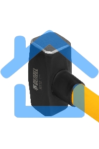 Кувалда Denzel 3000 г, кованая, фибергласовая рукоятка c TPR покрытием, 880 мм