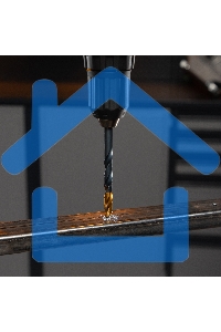 Набор сверл по металлу Denzel 2-3-4-5-6-8 мм, HSS-Tin, Golden Tip, 6 шт