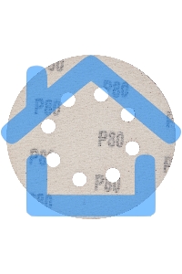 Круг абразивный Matrix на ворсовой подложке под 