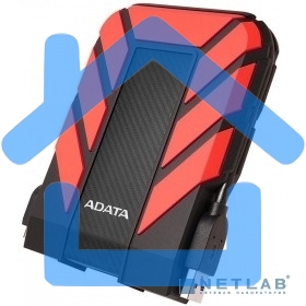 Внешний жесткий диск ADATA2Tb Adata HD710P AHD710P-2TU31-CRD черный/красный (2.5