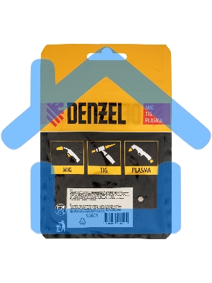 Подающий ролик, V профиль под стальную проволоку 0,8-1мм, посадка квадрат, 2 шт Denzel