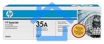 Картридж лазерный HP CB435A черныйдля LJ P1005/P1006 1500стр.