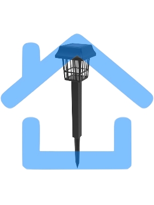 Садовый светильник на солнечной батарее (SLR-LND-35) LAMPER