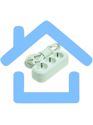 Удлинитель 3х2м с заземл. 16А IP20 Makel MGP132