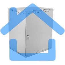 Шкаф телекоммуникационный настенный разборный 18U (600х520) дверь металл, ШРН-Э-18.500.1