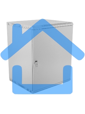 Шкаф телекоммуникационный настенный разборный 18U (600х520) дверь металл, ШРН-Э-18.500.1