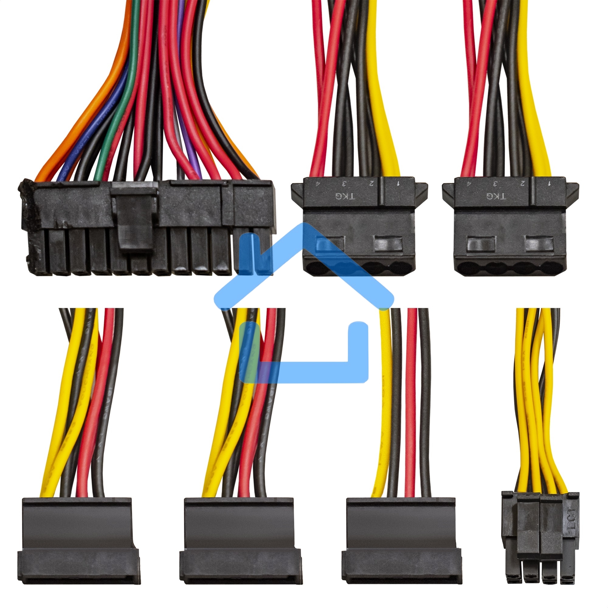 Блок питания ExeGate F250S (EX291347RUS), 250Вт, 40мм, серый