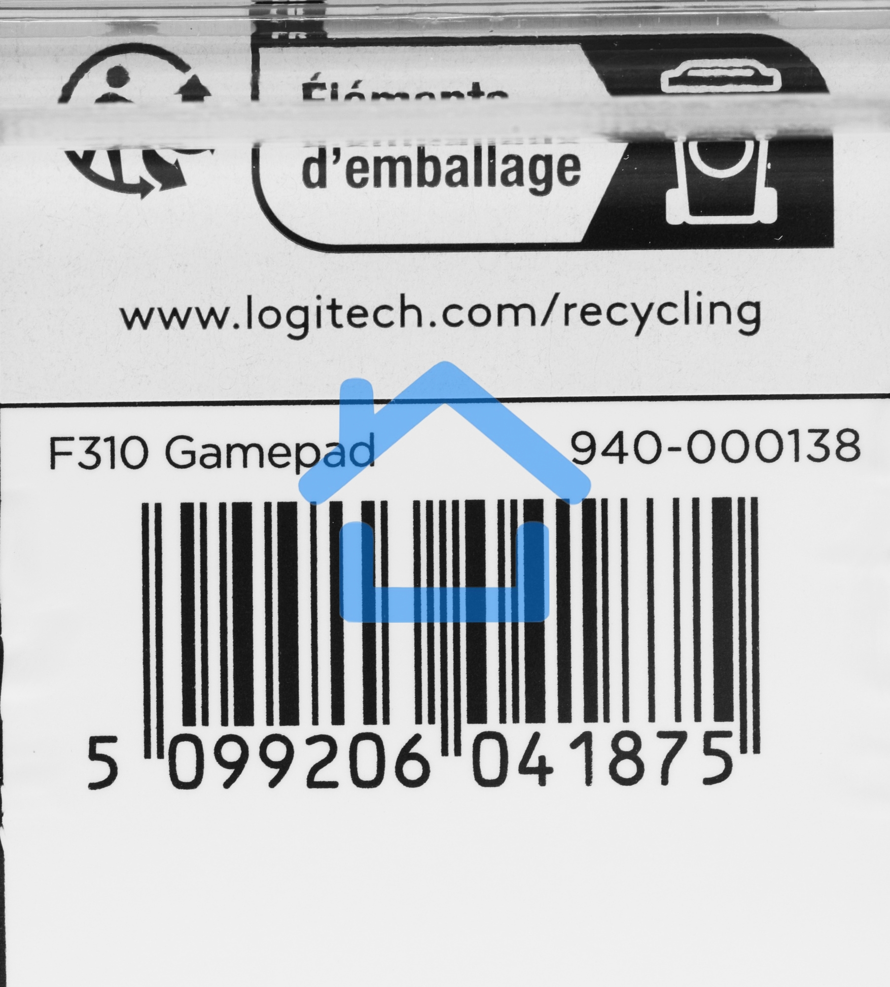 Геймпад LOGITECH F310 Wired GamePad Black USB