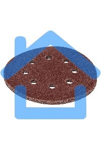 Круг абразивный Matrix на ворсовой подложке под 