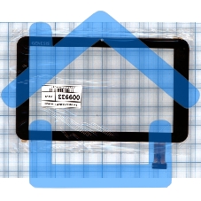 Сенсорное стекло (тачскрин) AT-C7031, черное