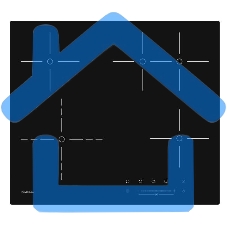 Варочная поверхность Darina PL E329 B черный