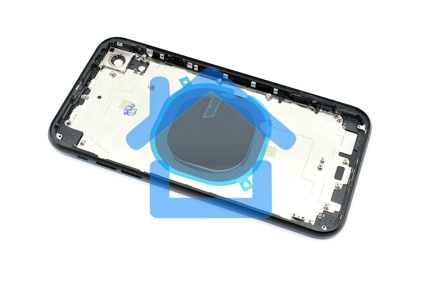 Задняя крышка (корпус) в сборе с рамкой для Apple iPhone XR черный