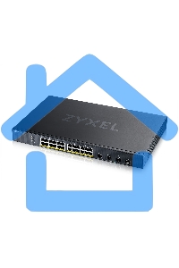 Коммутатор Smart L3 Lite PoE+ Zyxel NebulaFlex XGS1935-28HP, rack 19