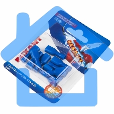 Клемма плоская Rexant, полностью изолированная гнездо - 7.4 мм, 1.5-2.5 мм², (РППи-м 2.5-(6.3) / FDFD2-250), в упак. 10 шт.