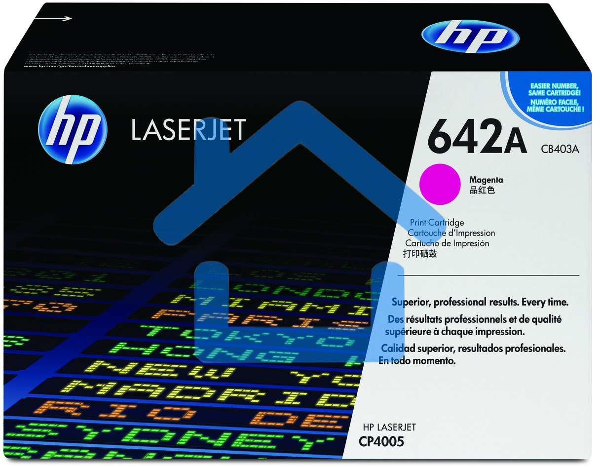 Картридж лазерный HP CB403A пурпурный для CP4005 7500стр.