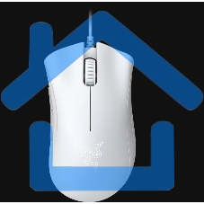 Мышь проводная Razer DeathAdder Essential белый, 6400 dpi, USB, кнопки - 5