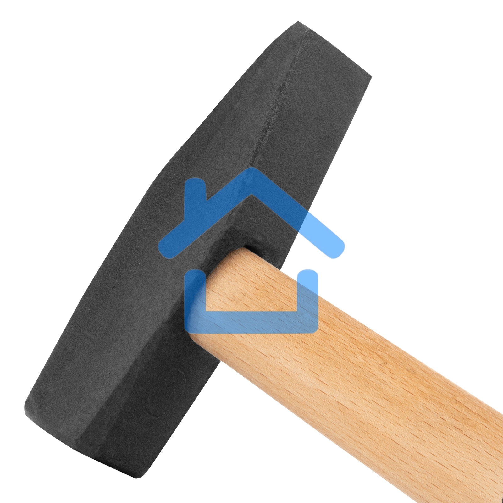 Молоток СИБРТЕХ слесарный, 600 г, квадратный боек, деревянная рукоятка 10219