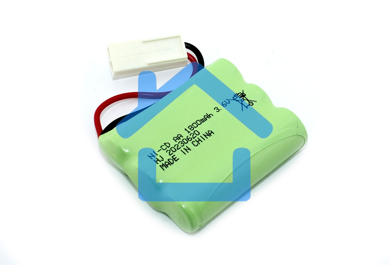 Аккумулятор Ni-Cd 3.6V 1800mah AA Flatpack разъем EL-2P plug
