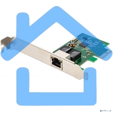 Сетевой адаптер Ethernet Gembird NIC-GX1 1000/100/10, PCI-express, чипсет RTL8111C