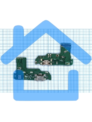 Плата разъема питания с микрофоном для Huawei Honor 7A Pro/ Y6 2018