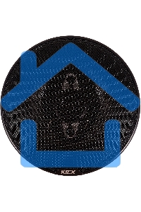 Колонки автомобильные Kicx SA 165 150Вт 92дБ 4Ом 16.5см (6 1/2дюйм) (ком.:2кол.) коаксиальные четырехполосные