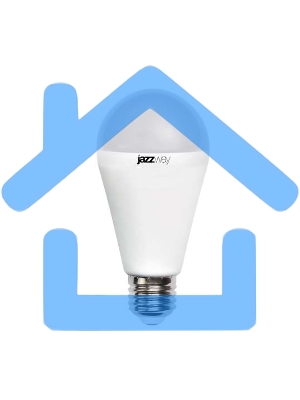 Лампа светодиодная PLED-SP A60 15Вт грушевидная 5000К холод. белый E27 1530лм 230В JazzWay 2853035