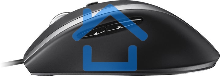 Мышь проводная Logitech M500S черный, 4000 dpi, USB, кнопки - 7