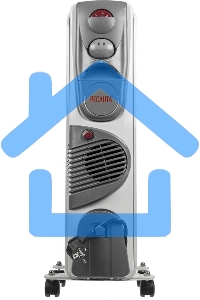 Обогреватель масляный Ресанта ОМ-7НВ (7секций) белый, 1900 Вт, 19 м2, термостат 67/3/10