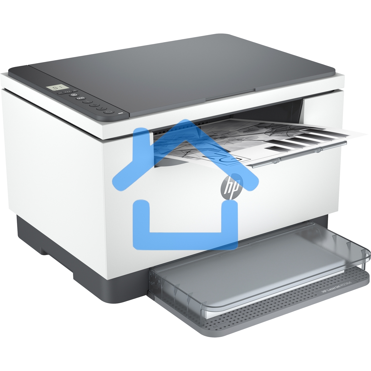 МФУ лазерное HP LaserJet M236d (9YF94A), A4, ч/б, печ. до 29 стр/мин., 600 x 600 dpi, USB