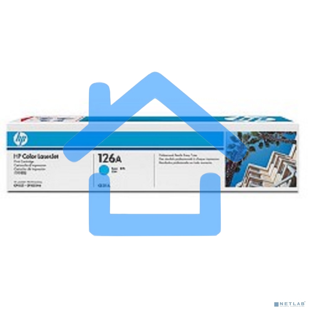 Картридж лазерный HP CE311A голубой для LaserJet Pro CP1025 1000стр.
