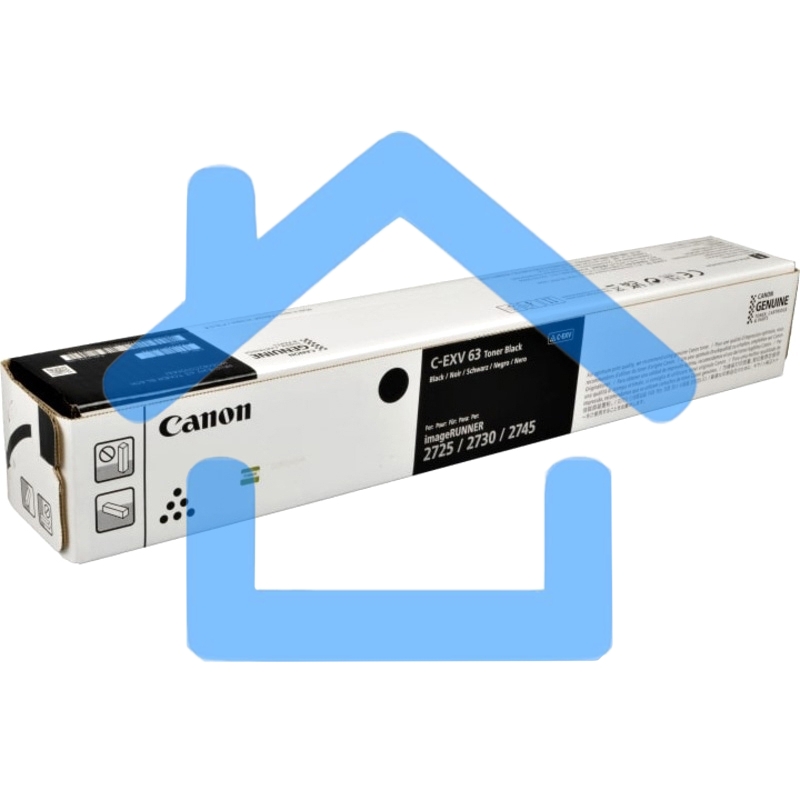 Тонер Canon C-EXV63 5142C002 черный туба для копира iR2725i/2730i
