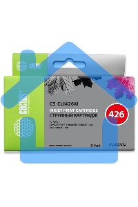 Картридж струйный Cactus CS-CLI426M пурпурный (8,4 мл.) для Canon MG5140/5240/6140/8140/MX884