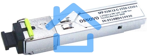 Модуль Osnovo SFP-S1SC12-G-1550-1310-I
