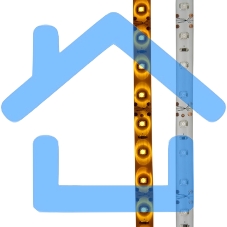 Лента светодиодная силикон, 8 мм, IP65, SMD 2835, 60 LED/m, 12 V, цвет свечения желтый