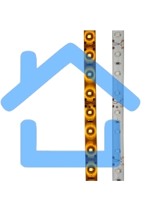 Лента светодиодная силикон, 8 мм, IP65, SMD 2835, 60 LED/m, 12 V, цвет свечения желтый