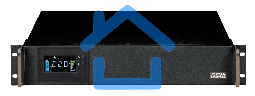 Источник бесперебойного питания Powercom King Pro RM KIN-600AP RM 360Вт 600ВА черный