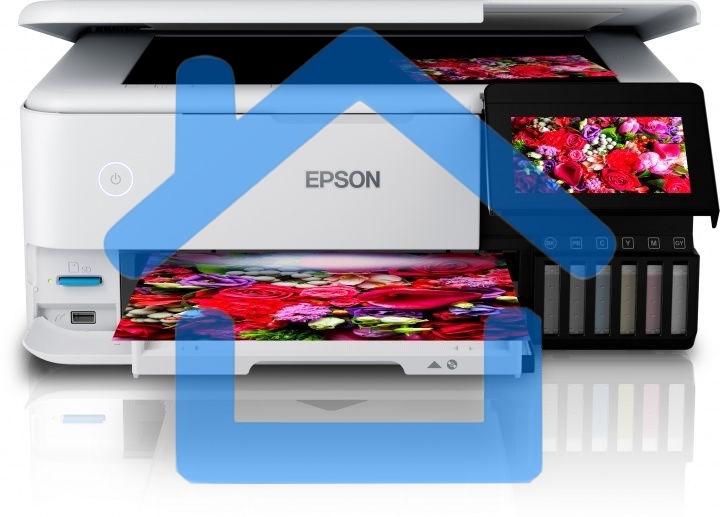 МФУ струйное Epson L8160 (C11CJ20404/403/402) A4 Duplex Net WiFi USB RJ-45 черно-белый