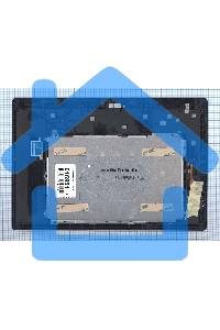 Модуль (матрица + тачскрин) для Lenovo Tab 2 A10-70 черный c рамкой